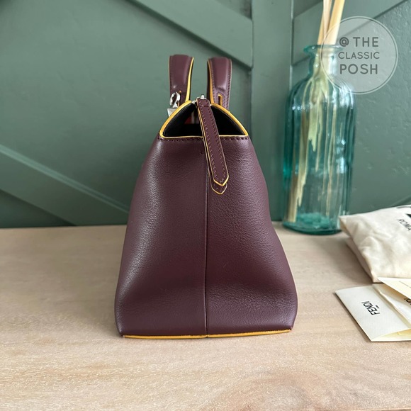 NEW Fendi By The Way Medium Bag Purple Tote NO STRAP - Picture 5 of 12